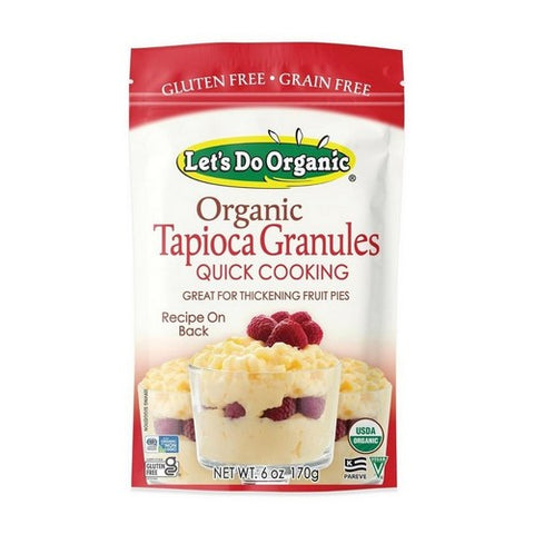 Let's Do Organic, Organic Tapioca Granules, 6 Oz (Case Of 6)