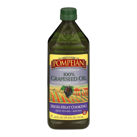 Pompeian, 100% Grapeseed Oil, 24 Oz (Case Of 6)