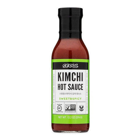 Kimchi Hot Sauce Sweet And Spicy 13.2 Oz (Case Of 6) by Seoul