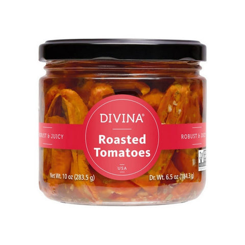 Divina, Roasted Red Tomatoes, 10 Oz (Case Of 6)