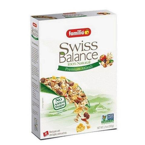 Familia, Swiss Balance Premium Muesli, 21 Oz (Case Of 6)