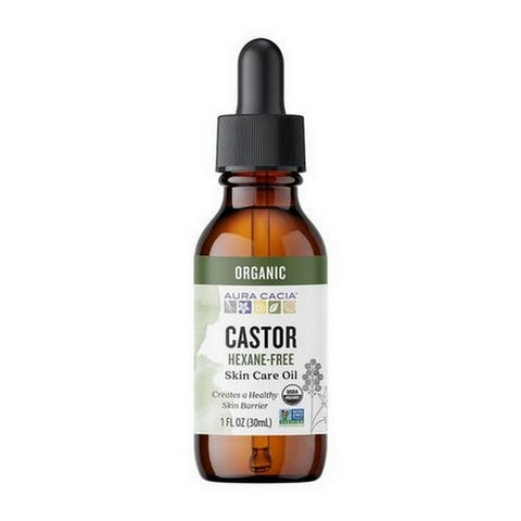 Aura Cacia, Organic Castor Oil, 1 OZ