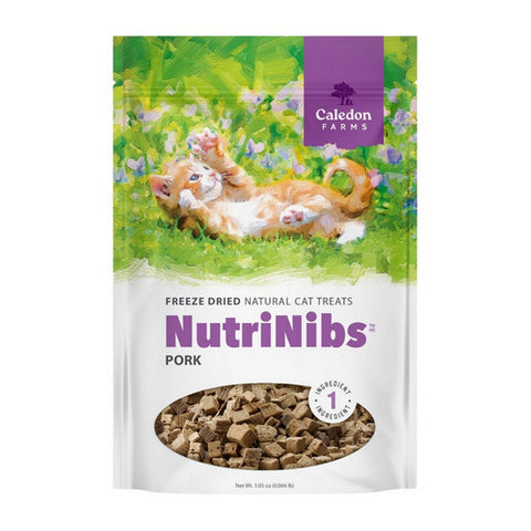 Caledon Farms, Cat Treats Pork Nibbles, 1.05 Oz (Case Of 8)