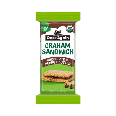 Once Again, Organic Peanut Butter And Chocolate, 1.59 Oz (Case Of 8)