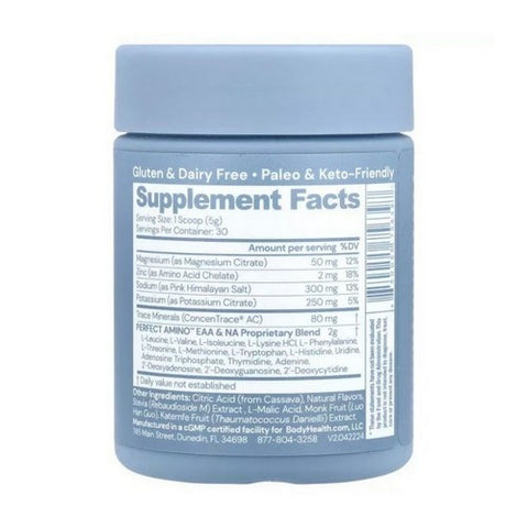 Bodyhealth, Electrolyte Amino Mixed Berry, 5.10 Oz