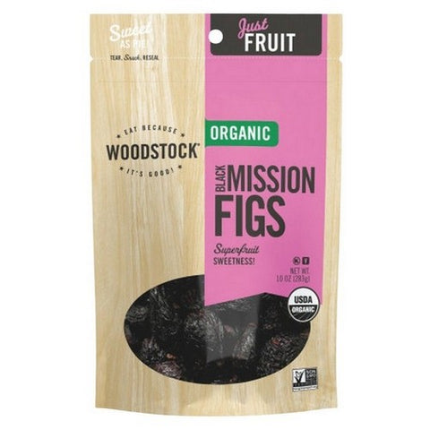 Woodstock, Organic Figs Black Mission, 10 Oz (Case Of 8)