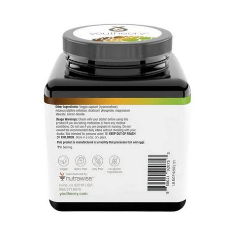 Youtheory, Mushroom Immune Complex, 60 Vegcaps