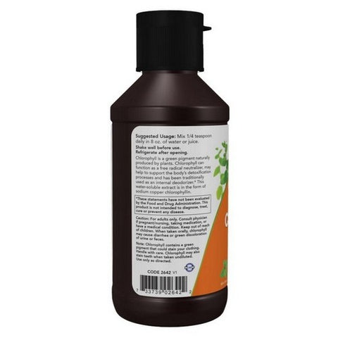 Now Foods, Chlorophyll Liquid Extra Strength Mint, 4 Oz
