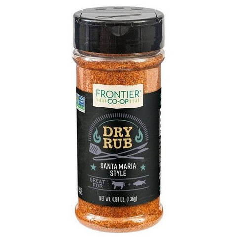 Frontier Coop, Santa Maria Style Dry Rub, 4.80 Oz