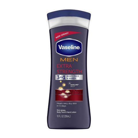 Men Lotion Extra Strength 10 Oz by Vaseline