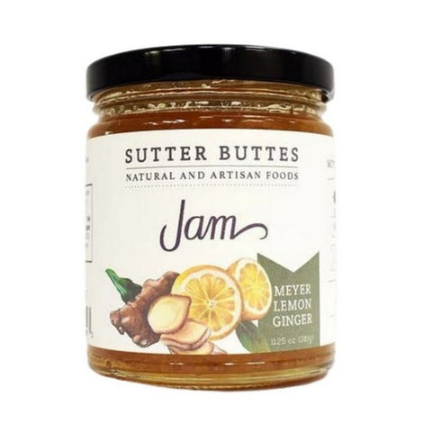 Sutter Buttes, Meyer Lemon Ginger Jam, 11.25 Oz