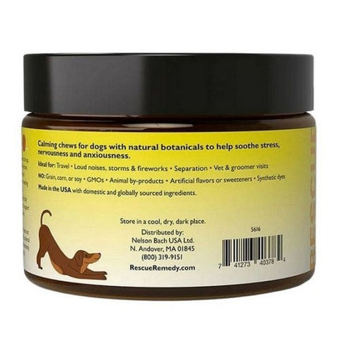 Bach, Peanut Butter And Apple Calming Chews For Dogs, 60 Count