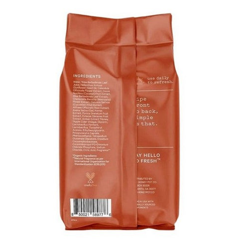 The Honey Pot, Amber Sandalwood Wipes, 30 Count