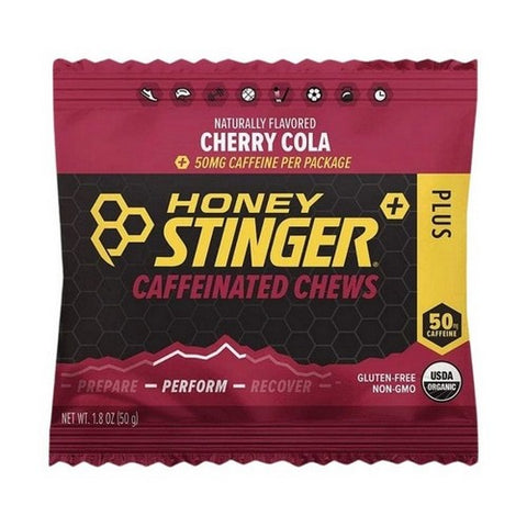 Honey Stinger, Organic Cherry Cola Caffeinated Chews, 1.08 Oz