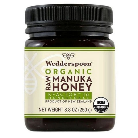 Wedderspoon, Organic Raw Manuka Honey KFactor 16, 8.8 Oz