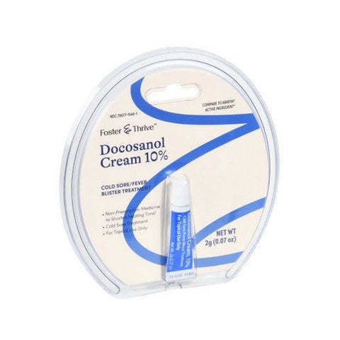 Foster And Thrive, Docosanol Cream 10%, 0.07 Oz Foster And Thrive
