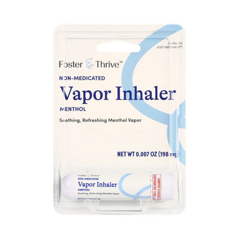 Foster And Thrive, Vapor Inhaler Menthol, 0.007 Oz