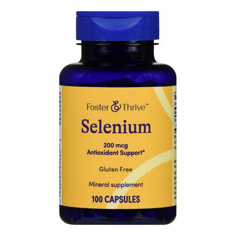 Foster And Thrive, Selenium, 200 Mcg, 100 Caps Foster And Thrive