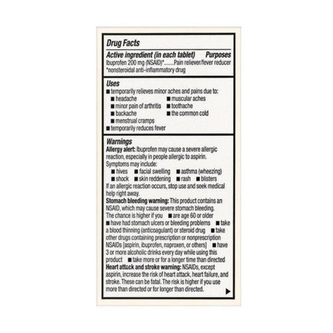 Foster And Thrive, Ibuprofen Coated, 200 Mg, 100 Tabs Foster And Thrive