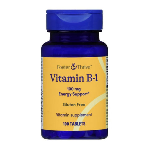 Foster And Thrive, Vitamin B-1, 100 Mg, 100 Tabs