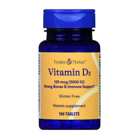 Vitamin D3 100 Tabs by Foster And Thrive