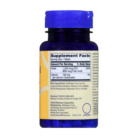Foster And Thrive, Folic Acid, 800 Mcg, 250 Tabs