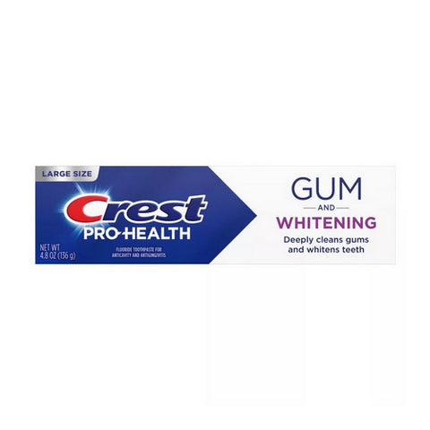Pro Health Gum Detoxify Gentle Whitening Fluoride Toothpaste 4.8 Oz by Crest