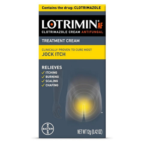 Lotrimin, Af Clotrimazole Antifungal Jock Itch Treatment Cream, 0.42 Oz