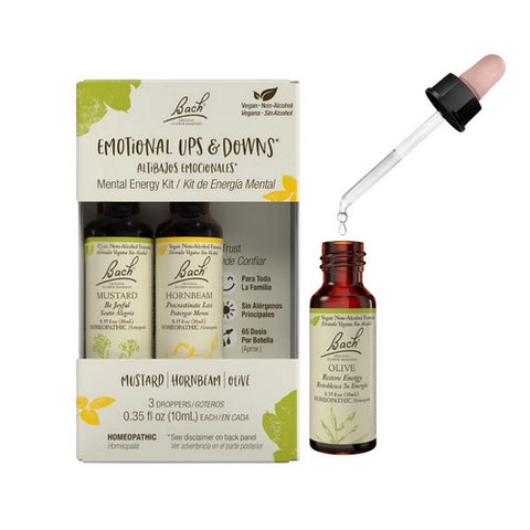 Bach, Emotional Ups And Downs Mental Energy Kit, 3 Count