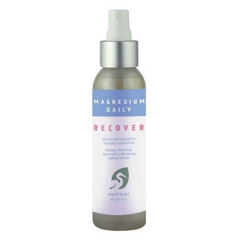 White Egret, Magnesium Daily Recover, 2 Oz