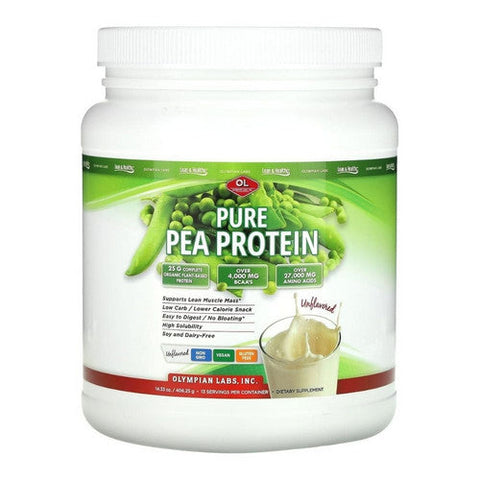 Olympian Labs, Lean And Healthy Pea Protein Unflavored, 600 Grams Olympian Labs