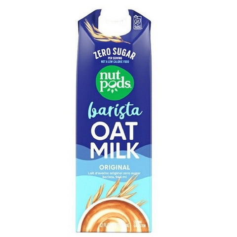 Nutpods, Original Barista Oat Milk, 32 Oz (Case Of 6)