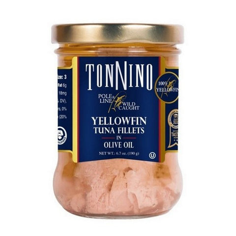 Tonnino, Tuna Fillets in Olive Oil, 6.7 Oz (Case Of 6)