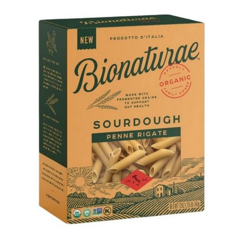 Bionaturae, Organic Pasta Penne Rigate Sourdough, 12 Oz (Case Of 6)