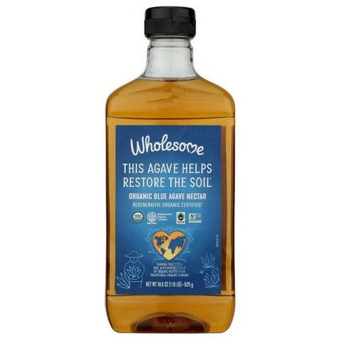 Wholesome, Blue Agave Nectar, 18.5 Oz (Case Of 6)