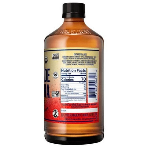 Health-Ade, Pink Lady Apple Kombucha, 16 Oz (Case Of 12)