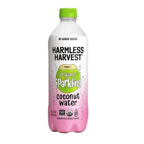 Harmless Harvest, Sparkling Coconut Water, 16 Oz (Case Of 6)