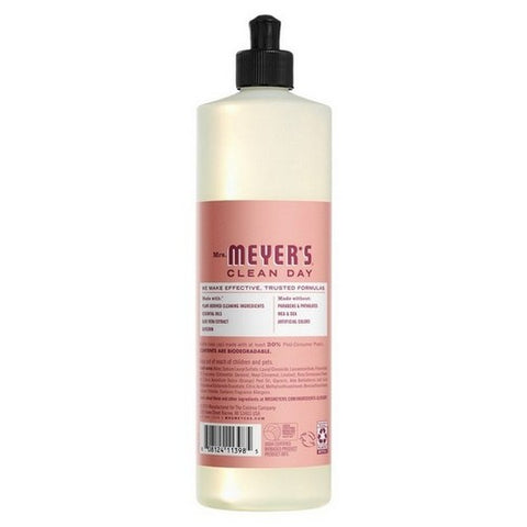 Mrs. Meyer's, Liquid Dish Soap Rose, 16 Oz (Case Of 6)