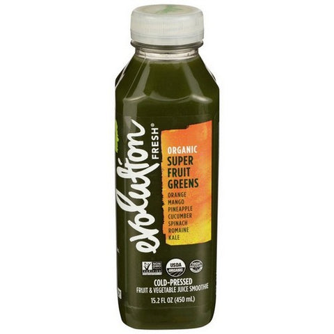 Evolution Fresh, Smoothie Super Fruit Greens, 15.2 Oz (Case Of 6)