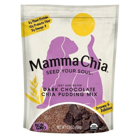 Mamma Chia, Organic Chia Pudding Chocolate Mix, 5.3 Oz (Case Of 6)