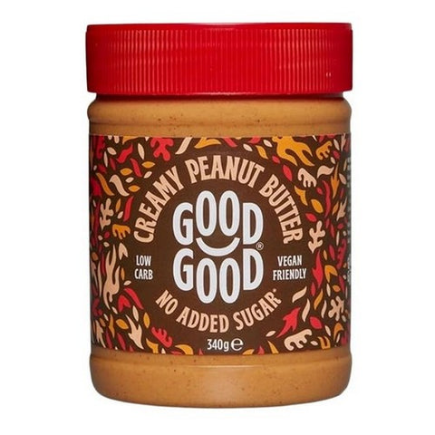 Good Good, Peanut Butter Creamy Low Carb, 12 Oz (Case Of 6)