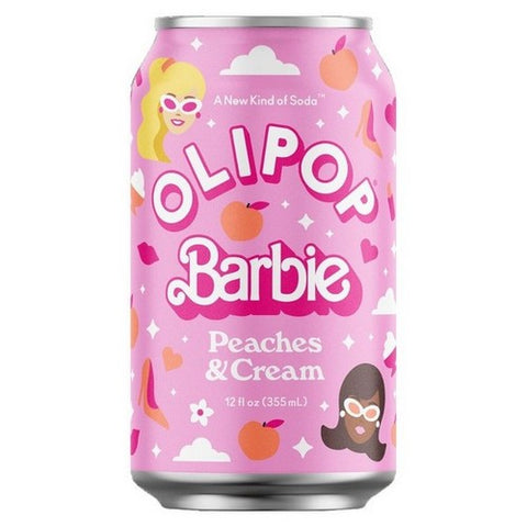 Olipop, Soda Peaches And Cream, 12 Oz (case Of 12)