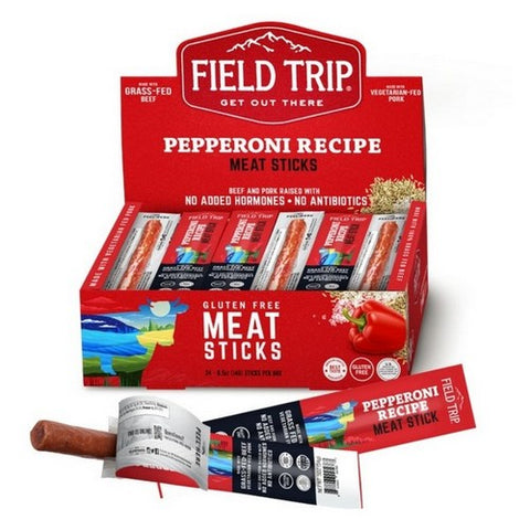 Field Trip, Meat Stick Pepperoni Seasoned, 0.5 Oz (Case Of 24)