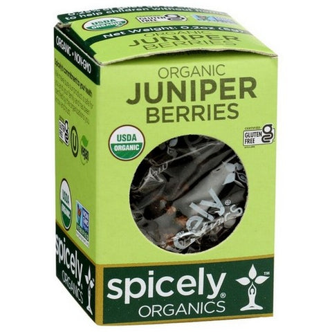 Spicely Organics, Organic Juniper Berries, 0.2 Oz (Case Of 6)