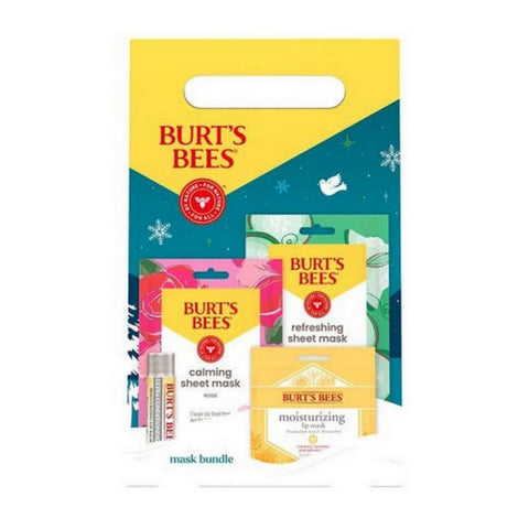 Mask Bundle Gift Set 4 Pack (Case Of 6) by Burts Bees