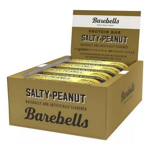 Barebells, Protein Bar Salty Peanut, 1.94 Oz(Case Of 12)