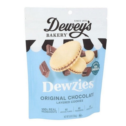 Deweys, Original Layered Cookies, 5.8 Oz (Case Of 6)