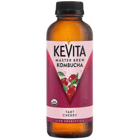 Kevita, Organic Master Brew Kombucha Tart Cherry, 15.2 Oz (Case Of 6)