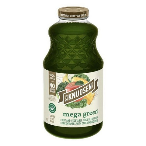 Rw Knudsen Family, Mega Green Juice, 32 Oz (Case Of 6)