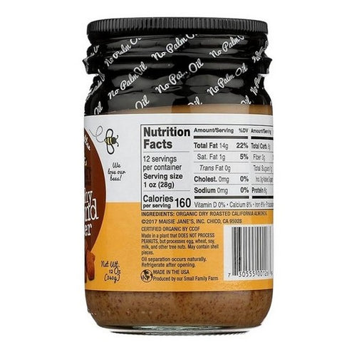 Maisie Janes, Almond Butter Coffee Substitute Crunchy, 12 Oz (Case Of 6)